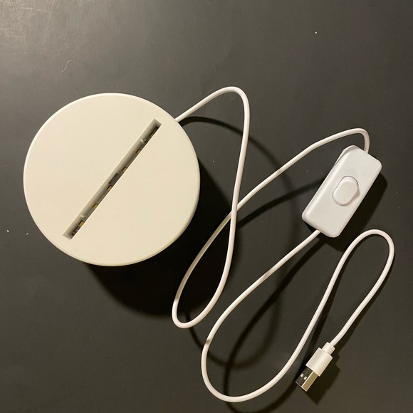 3D Virgin Of Guadalupe 8.5” LED Lamp With USB Plug New - Picture 2 of 3